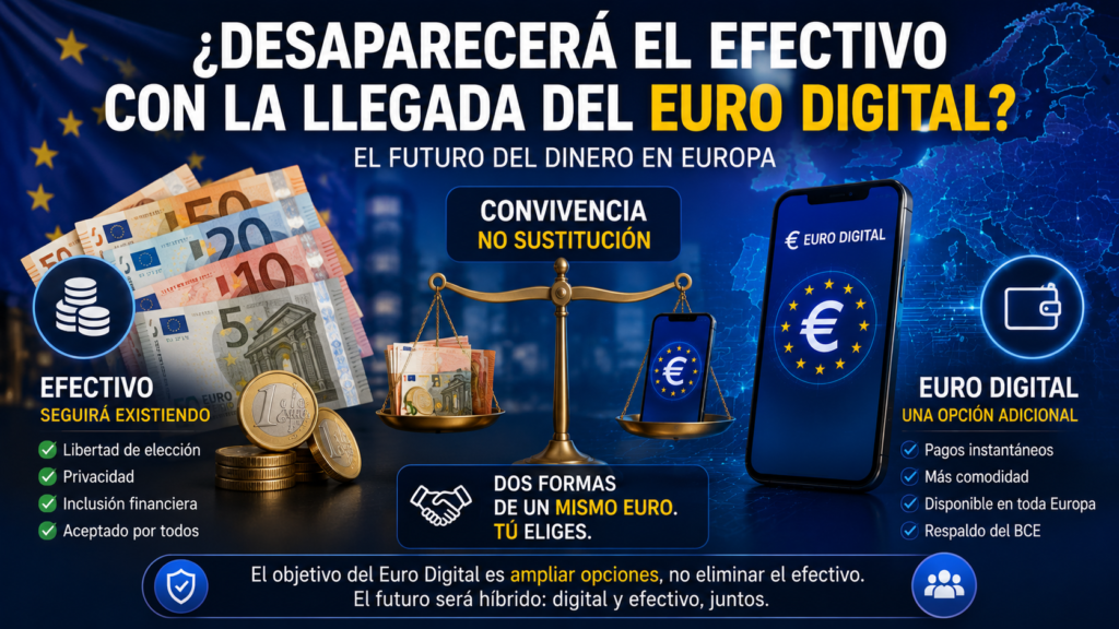Euro Digital y futuro del dinero en efectivo en Europa