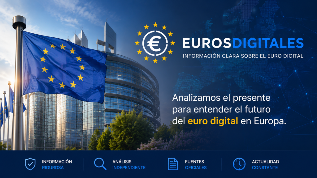 Portal informativo sobre el euro digital en Europa