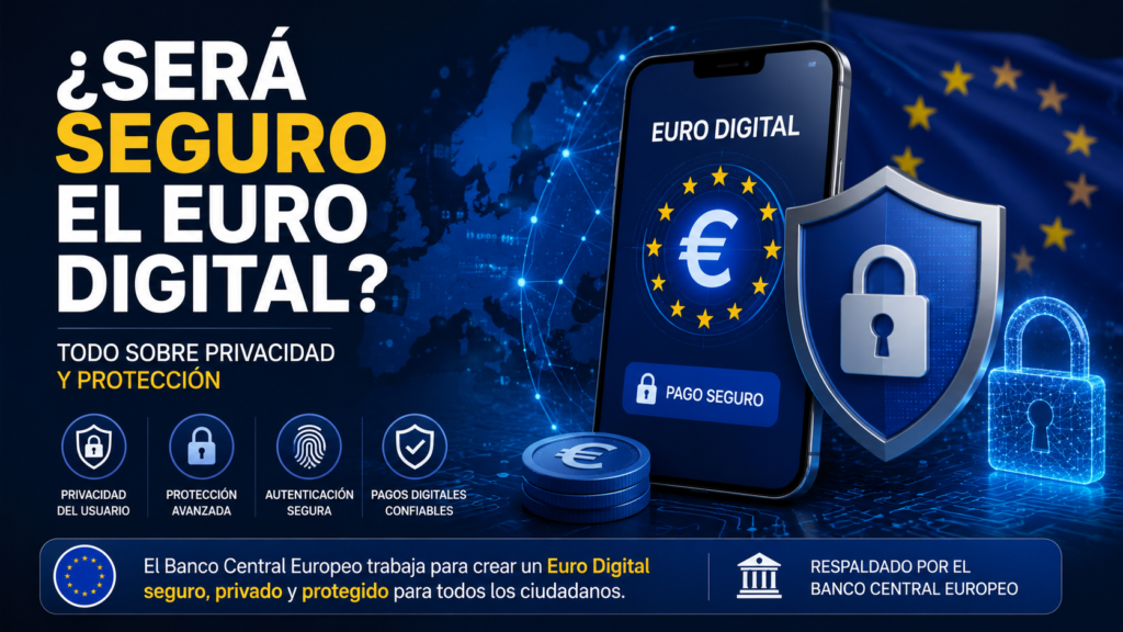 Seguridad y privacidad del Euro Digital en Europa