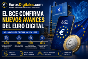 El BCE confirma nuevos avances del Euro Digital: hoja de ruta oficial hasta 2029
